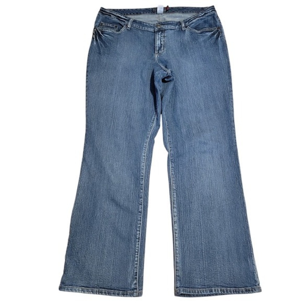 Venezia Stretch Bootcut Jeans Vanity Size 3 (16-18) Average Blue Medium Wash
